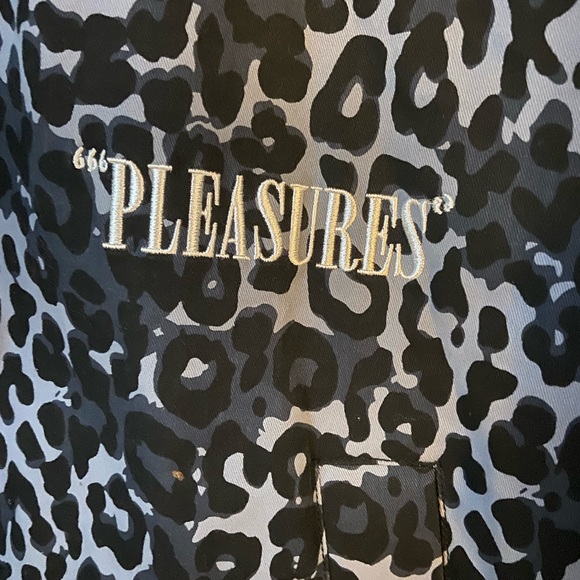 Pleasures Grave cheetah trench coat. Brand new. - Picture 2 of 6